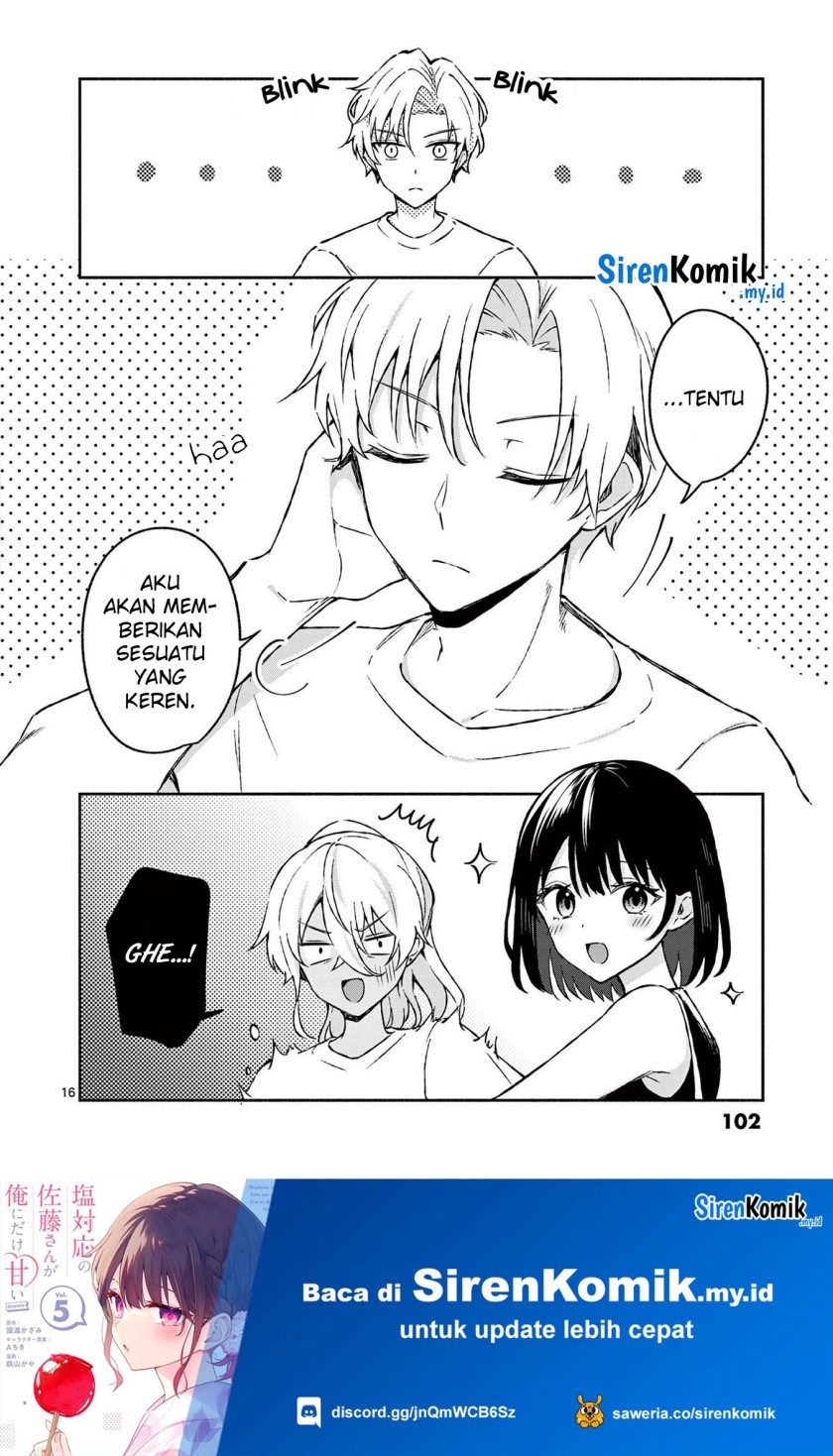 Shiotaiou no Sato-san ga Ore ni dake Amai chapter 34