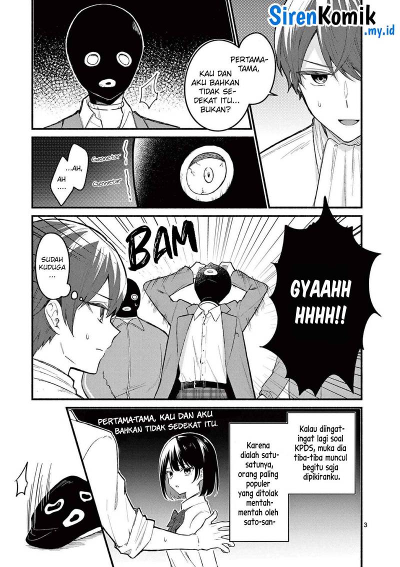 Shiotaiou no Sato-san ga Ore ni dake Amai Chapter 61 Bahasa Indonesia