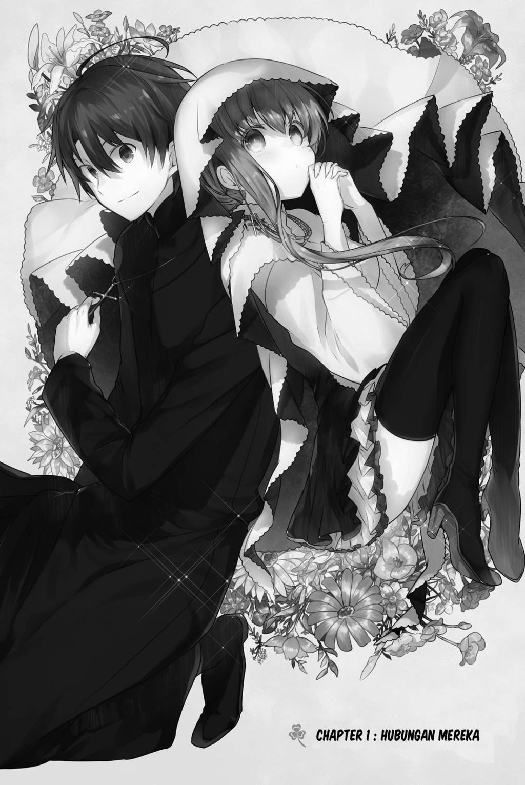 Shiro Seijo to Kuro Bokushi Chapter 01 Bahasa Indonesia