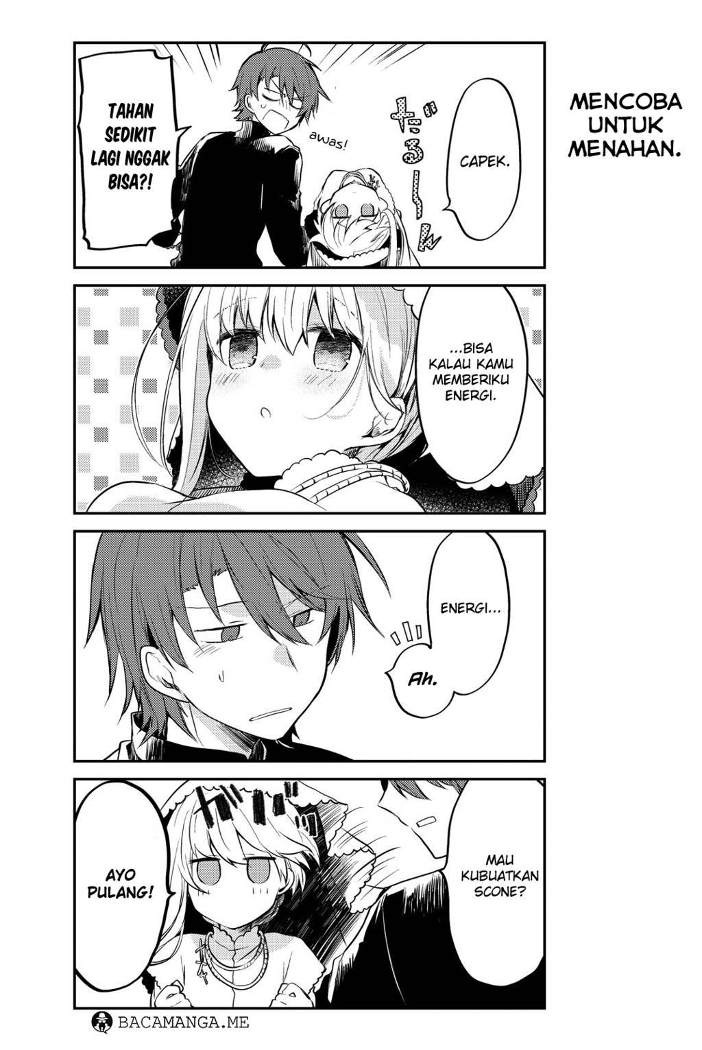 Shiro Seijo to Kuro Bokushi Chapter 01 Bahasa Indonesia