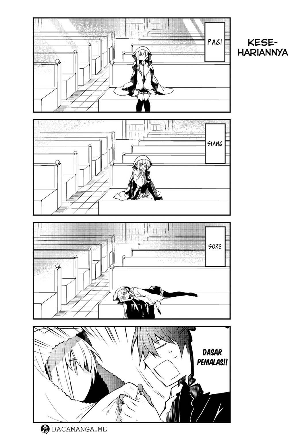 Shiro Seijo to Kuro Bokushi Chapter 01 Bahasa Indonesia