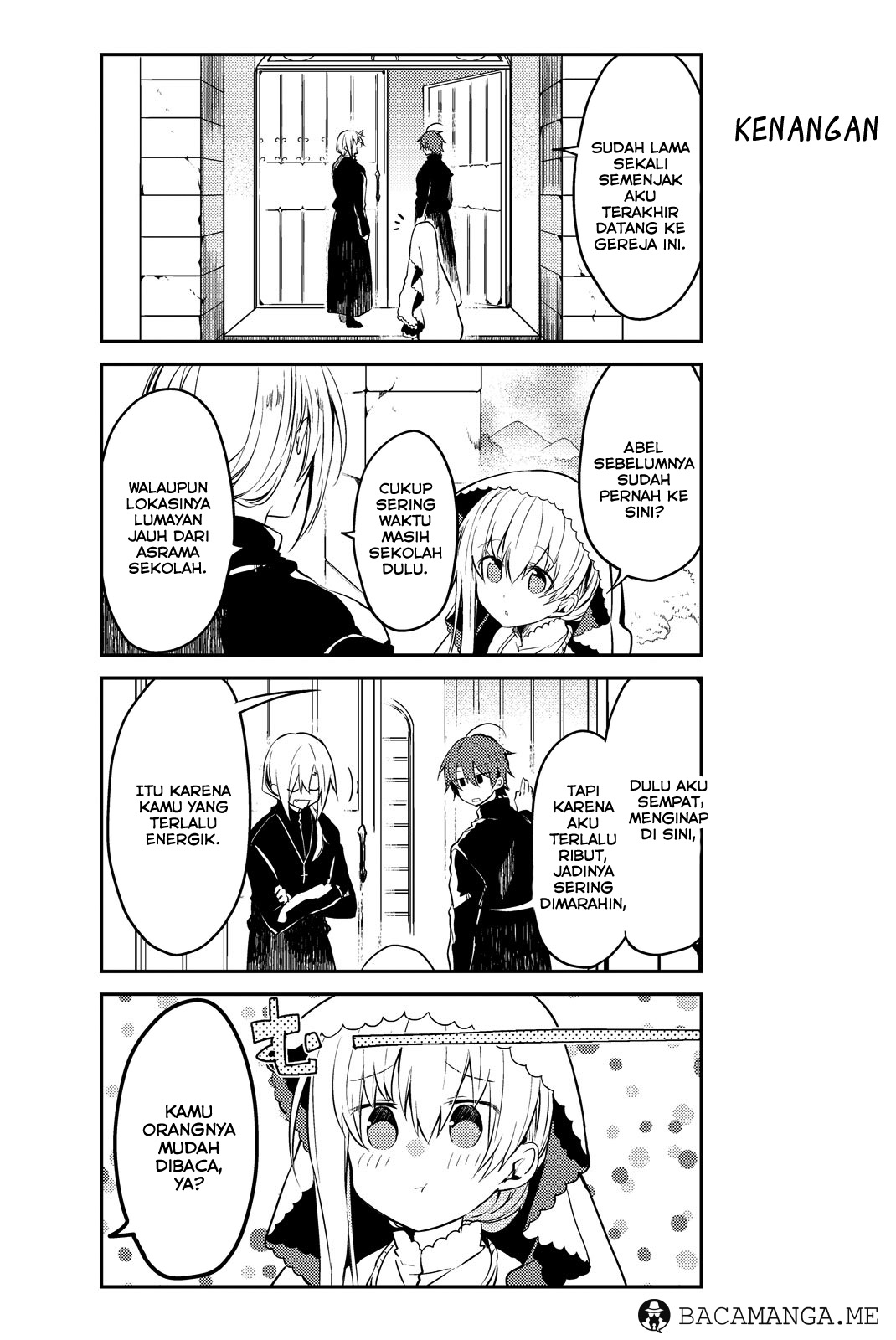 Shiro Seijo to Kuro Bokushi Chapter 05 Bahasa Indonesia