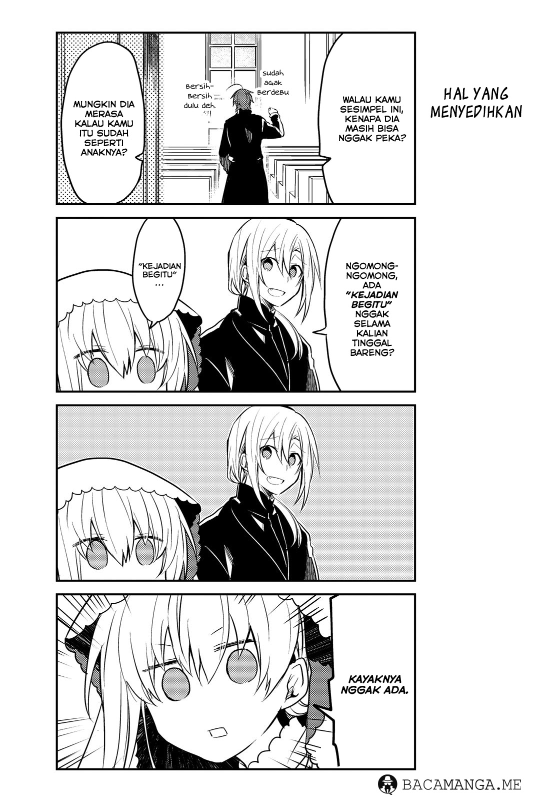 Shiro Seijo to Kuro Bokushi Chapter 05 Bahasa Indonesia