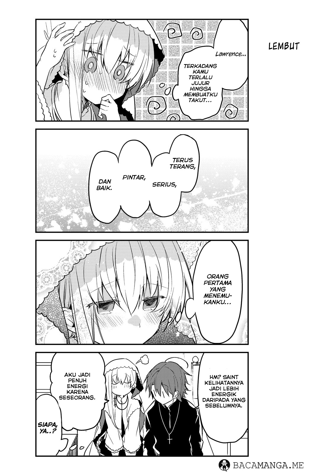 Shiro Seijo to Kuro Bokushi Chapter 05 Bahasa Indonesia