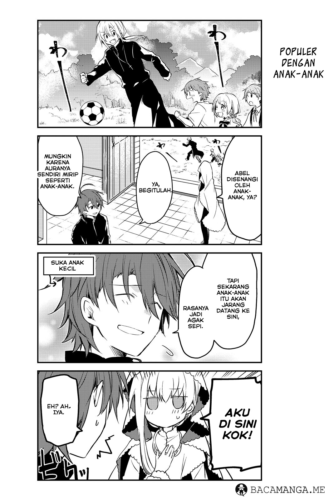 Shiro Seijo to Kuro Bokushi Chapter 05 Bahasa Indonesia