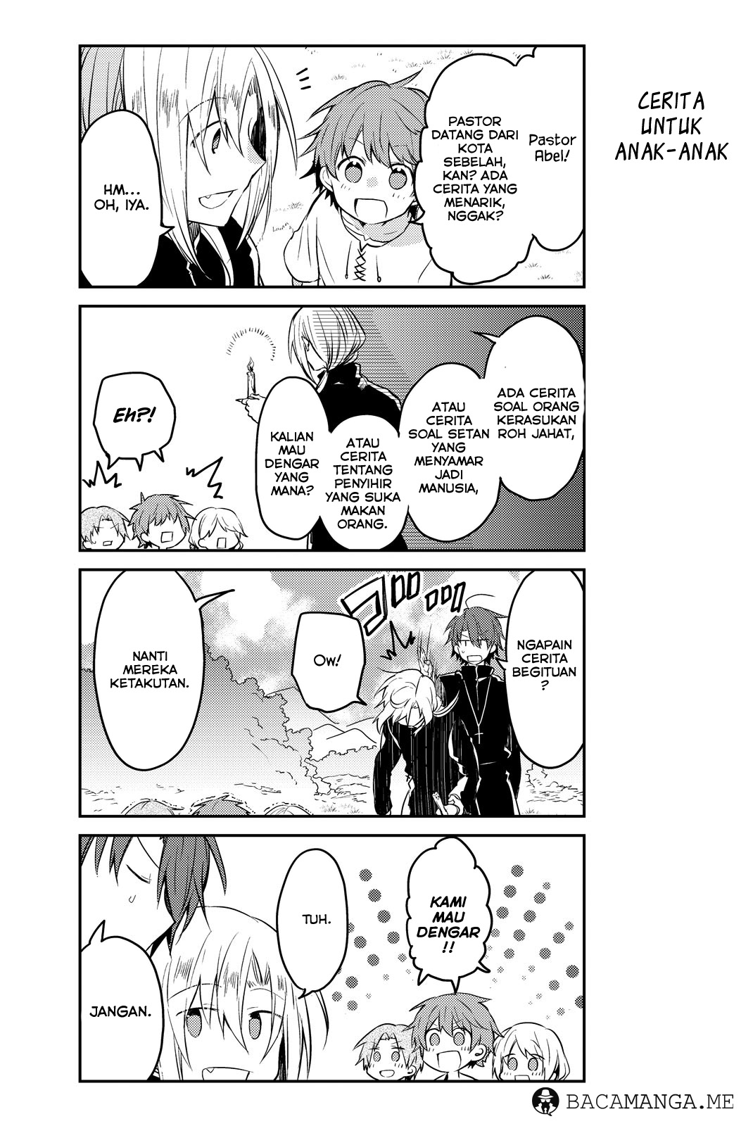 Shiro Seijo to Kuro Bokushi Chapter 05 Bahasa Indonesia