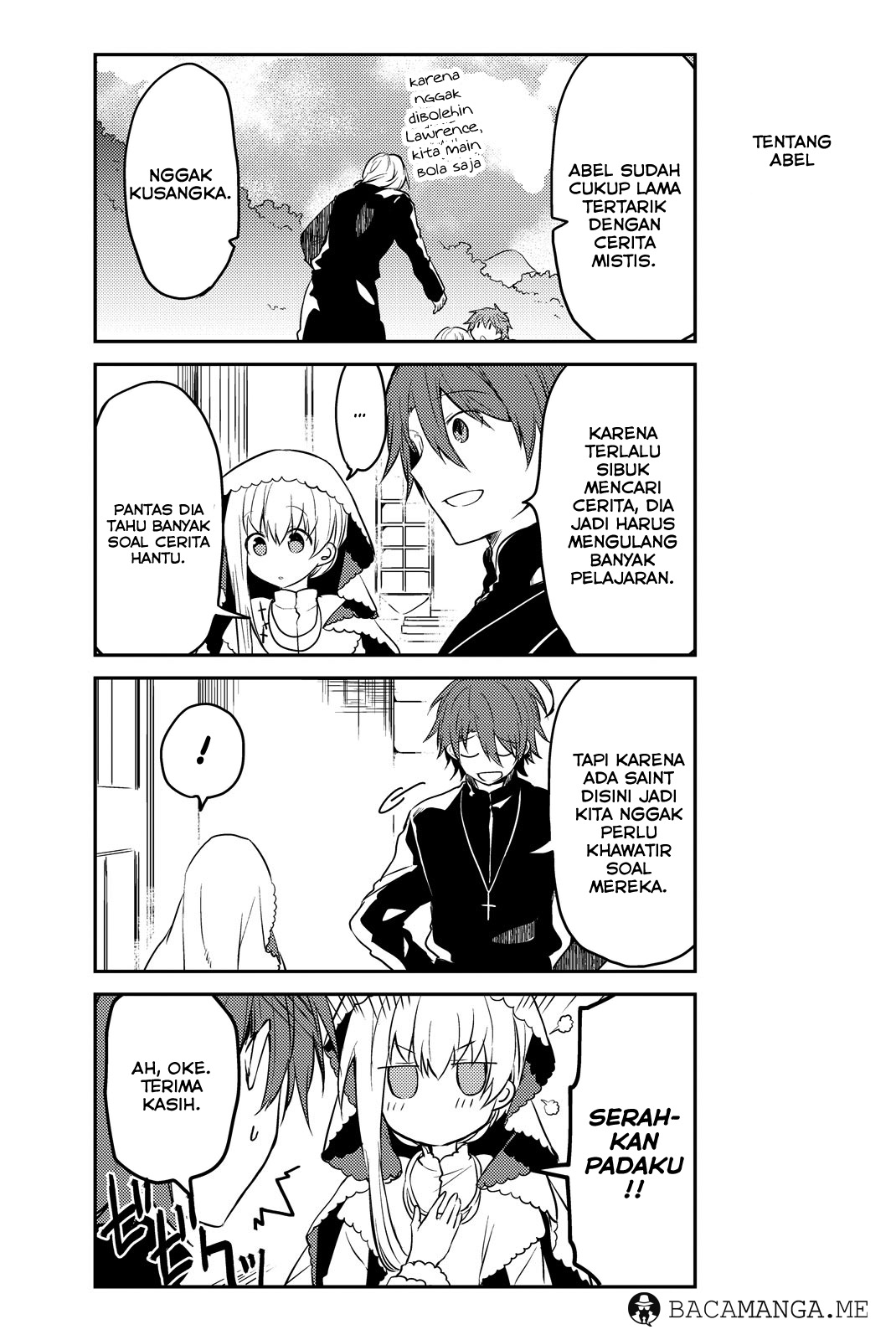 Shiro Seijo to Kuro Bokushi Chapter 05 Bahasa Indonesia