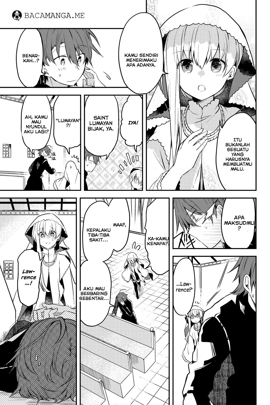 Shiro Seijo to Kuro Bokushi Chapter 05 Bahasa Indonesia