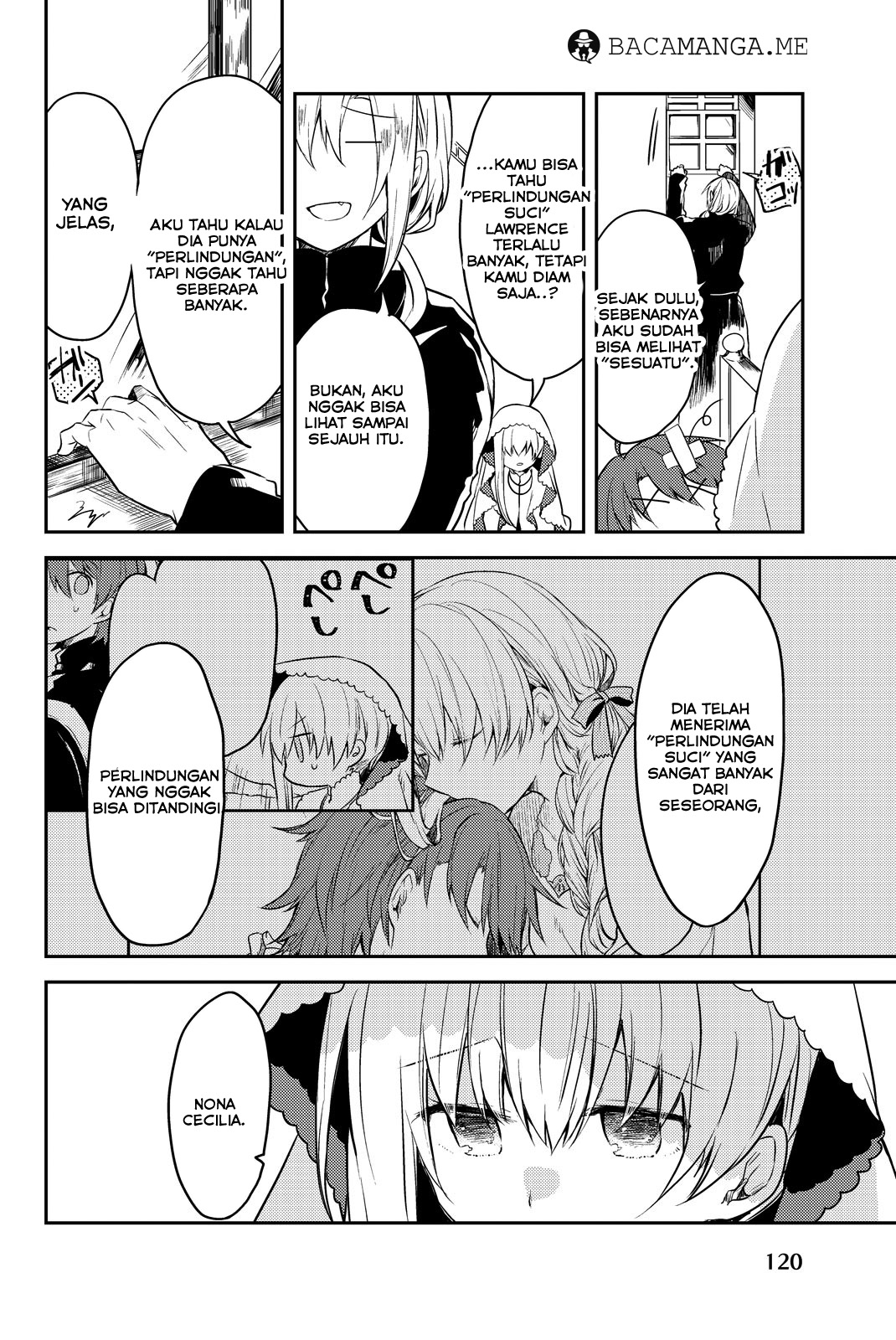 Shiro Seijo to Kuro Bokushi Chapter 05 Bahasa Indonesia