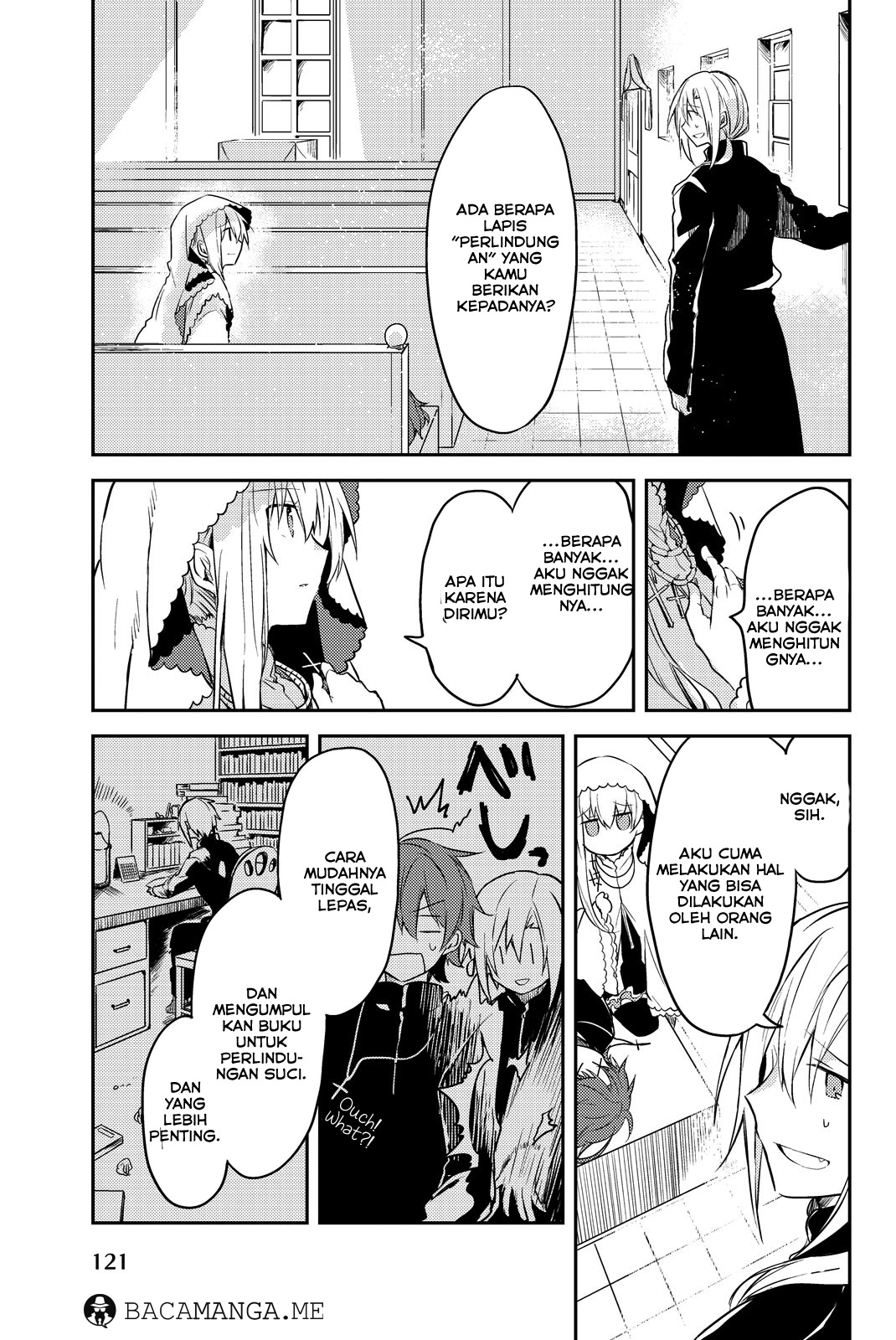 Shiro Seijo to Kuro Bokushi Chapter 05 Bahasa Indonesia