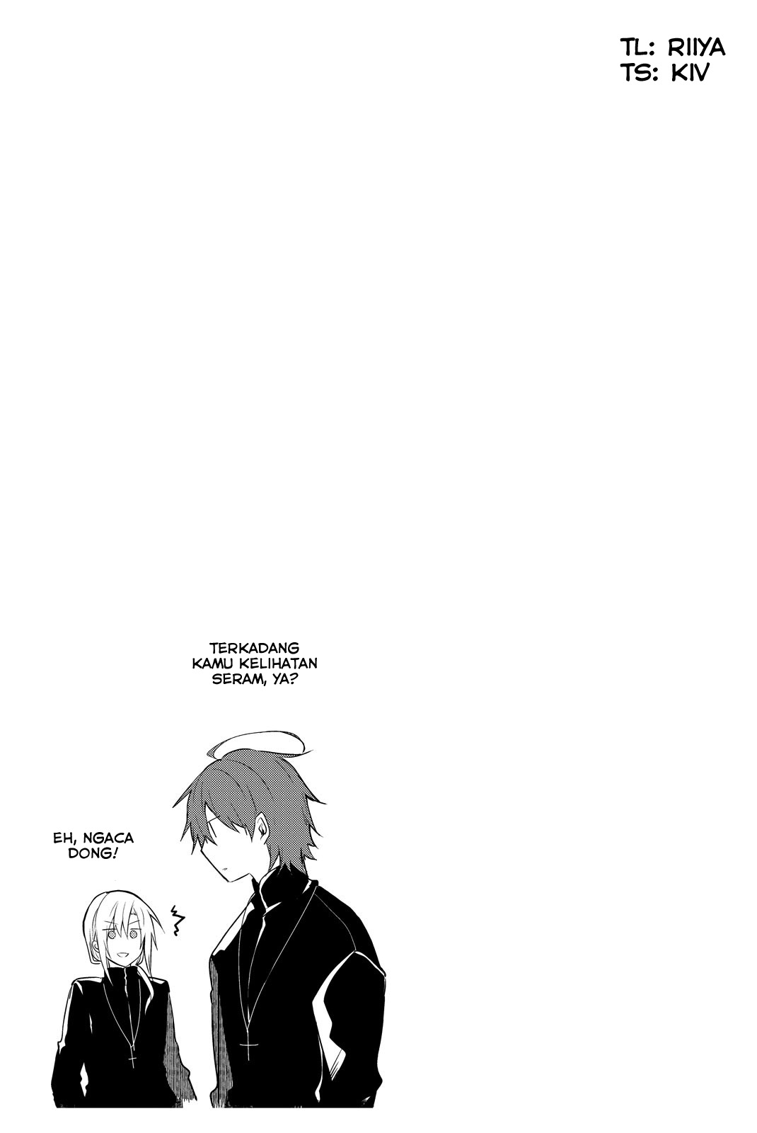 Shiro Seijo to Kuro Bokushi Chapter 05 Bahasa Indonesia