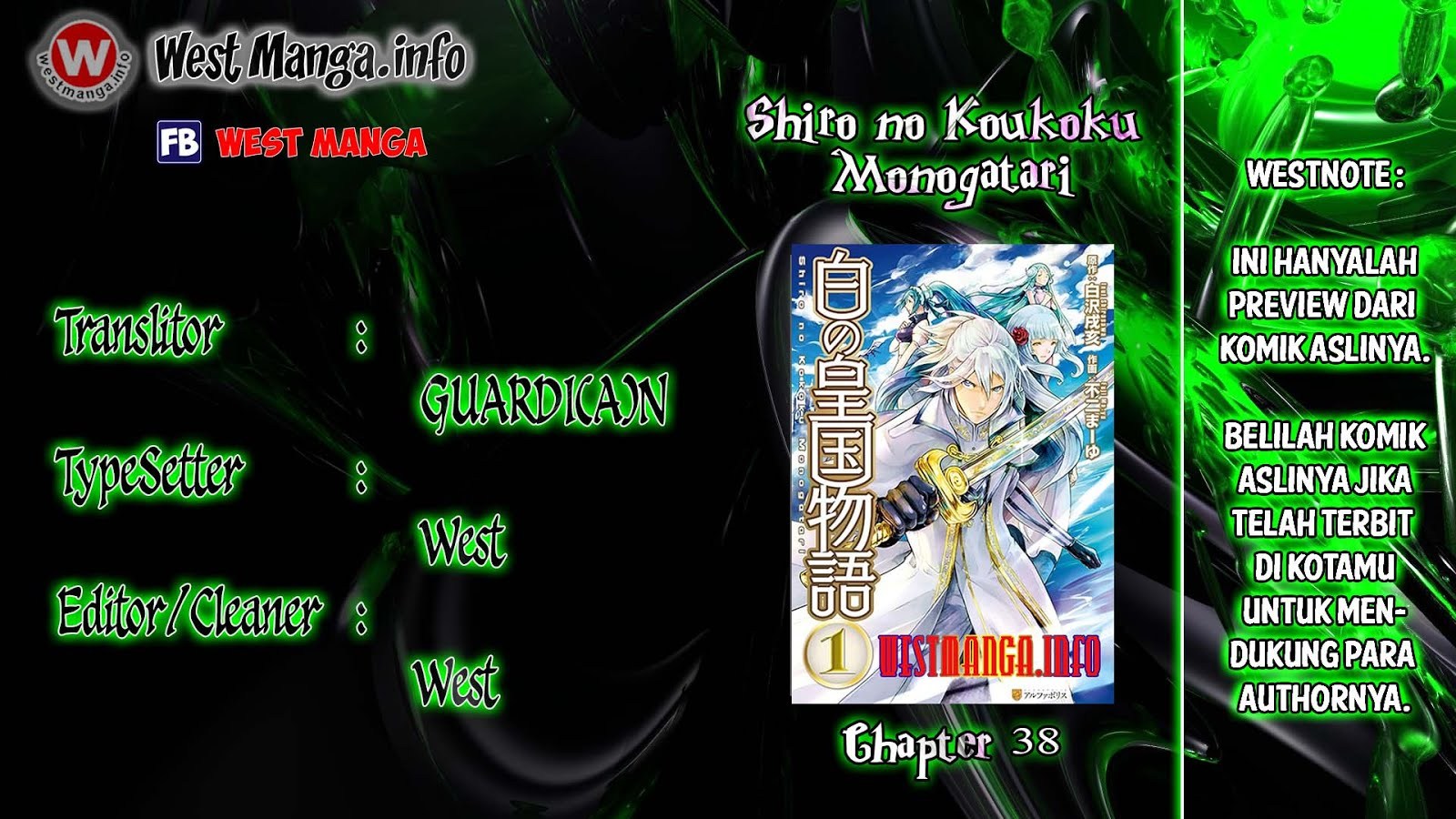 Shiro no Koukoku Monogatari chapter 38