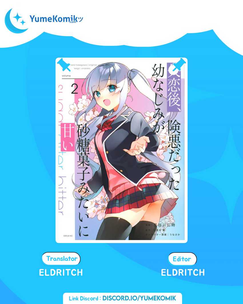 Shitsurengo, Kenaku Datta Osananajimi ga Sato Kashi Mitai ni Amai ~ Sugar After Bitter ~ Chapter 10 Bahasa Indonesia