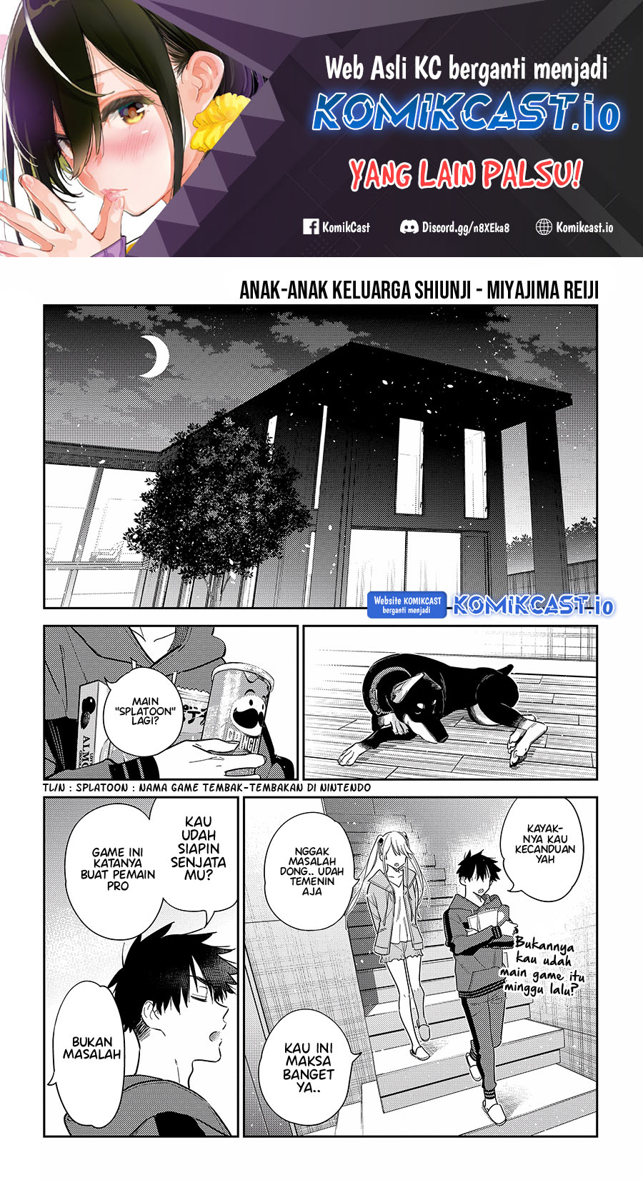 Shiunji-ke no Kodomo-Tachi Chapter 12 Bahasa Indonesia