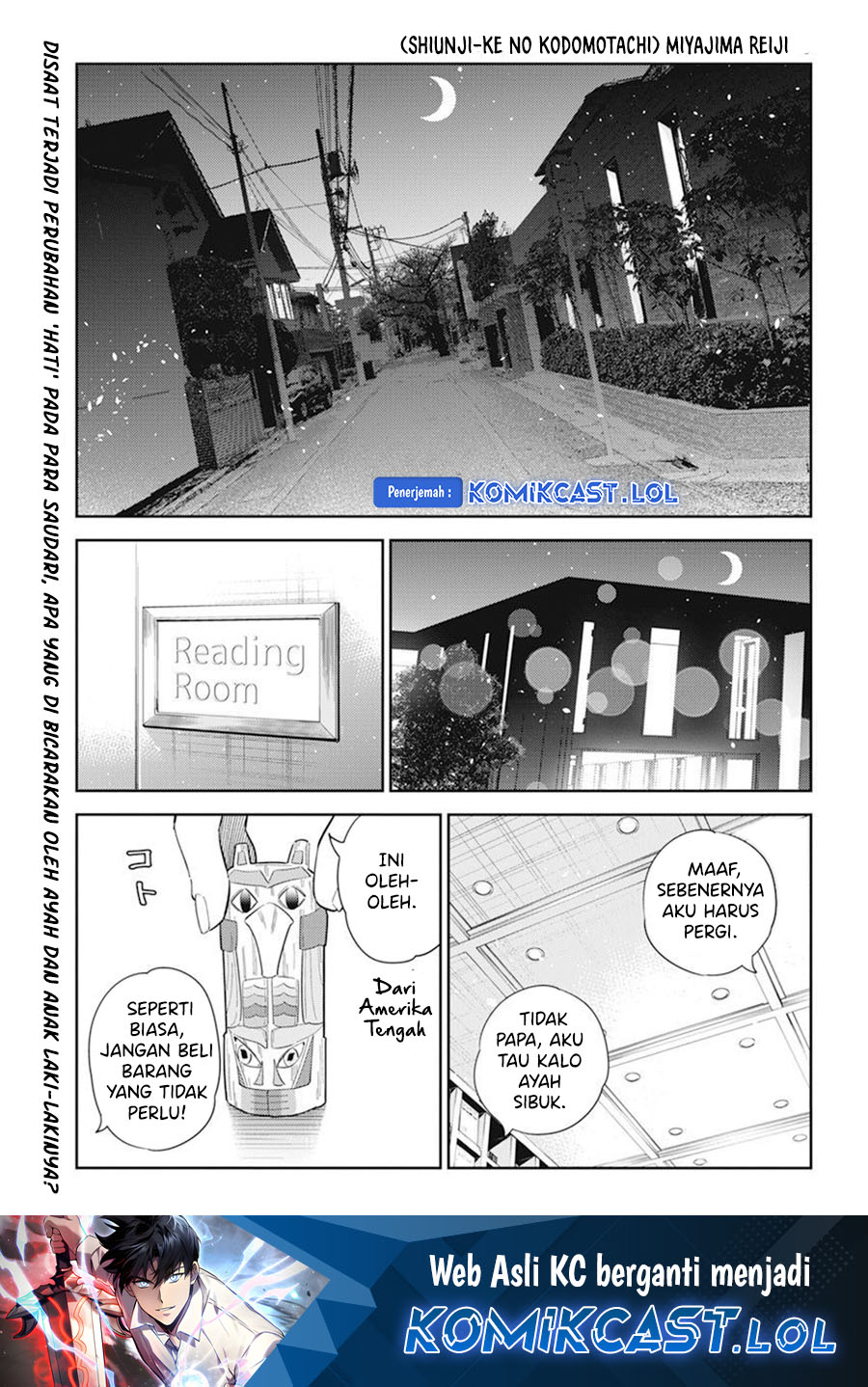 Shiunji-ke no Kodomo-Tachi Chapter 13 Bahasa Indonesia