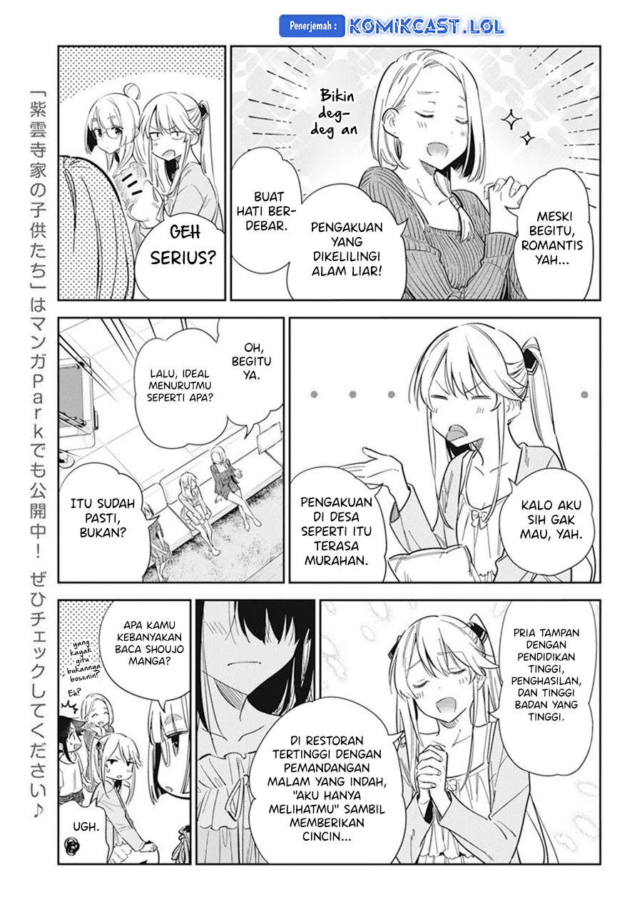 Shiunji-ke no Kodomo-Tachi Chapter 13 Bahasa Indonesia