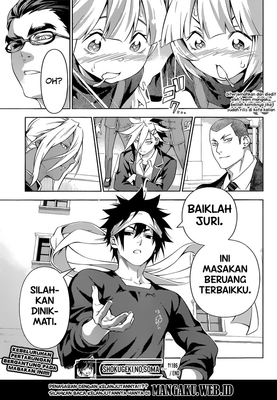 Shokugeki no Souma Chapter 186
