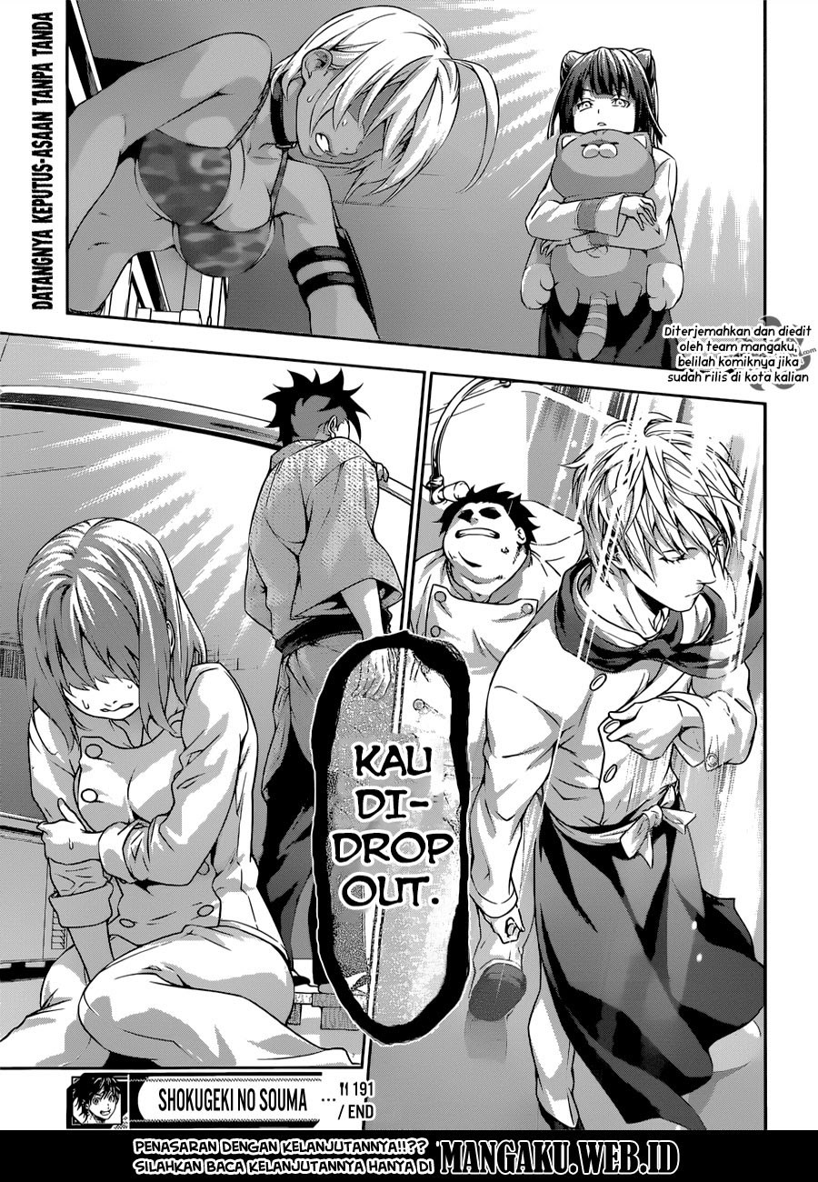 Shokugeki no Souma chapter 191