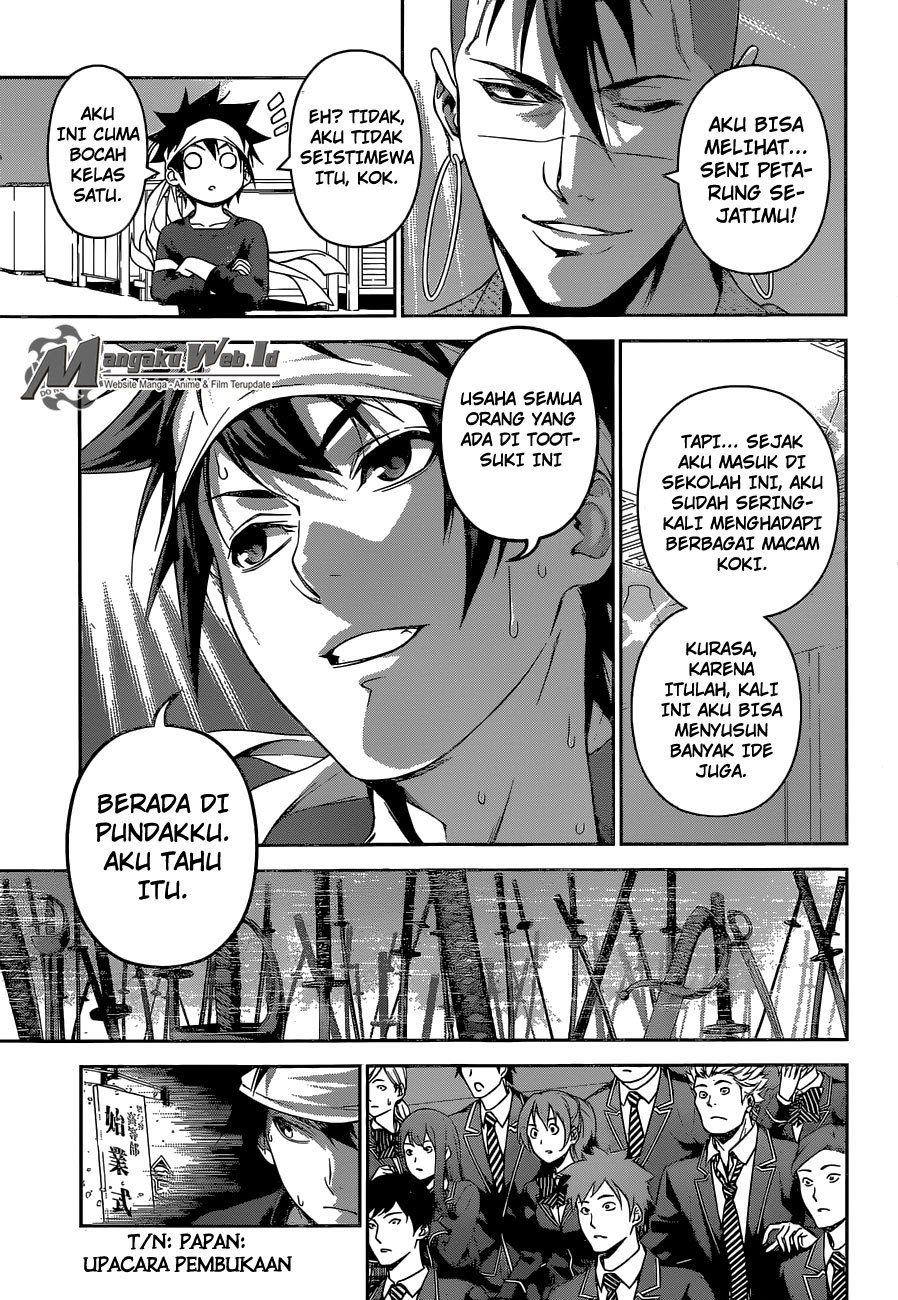 Shokugeki no Souma Chapter 243 Bahasa Indonesia