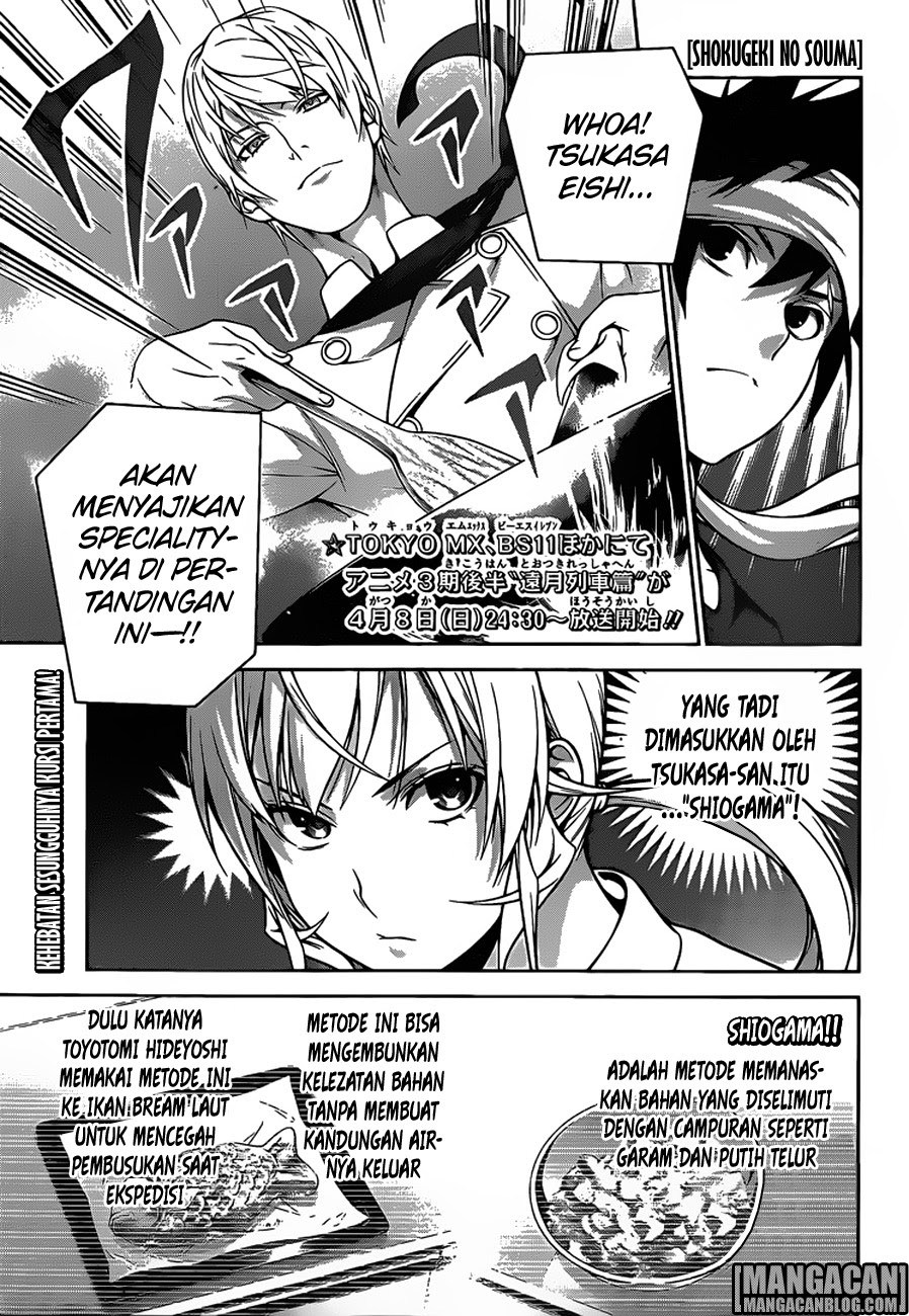 Shokugeki no Souma Chapter 256 Bahasa Indonesia