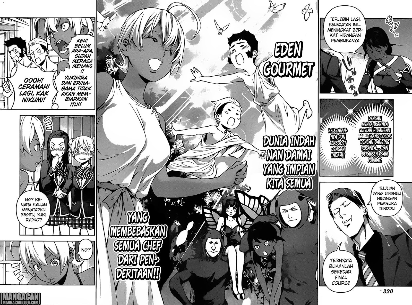 Shokugeki no Souma Chapter 256 Bahasa Indonesia