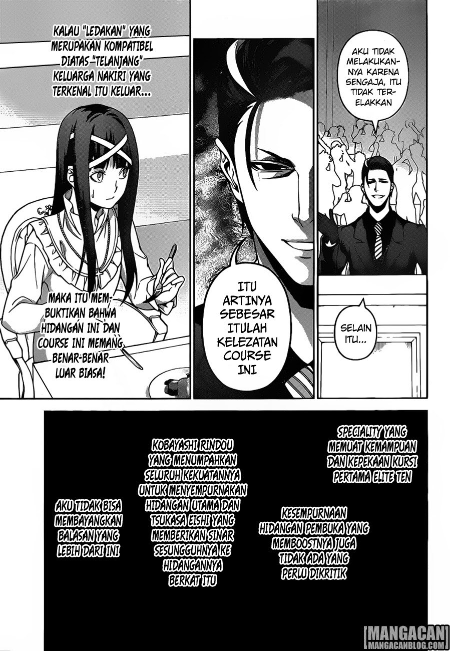 Shokugeki no Souma Chapter 256 Bahasa Indonesia