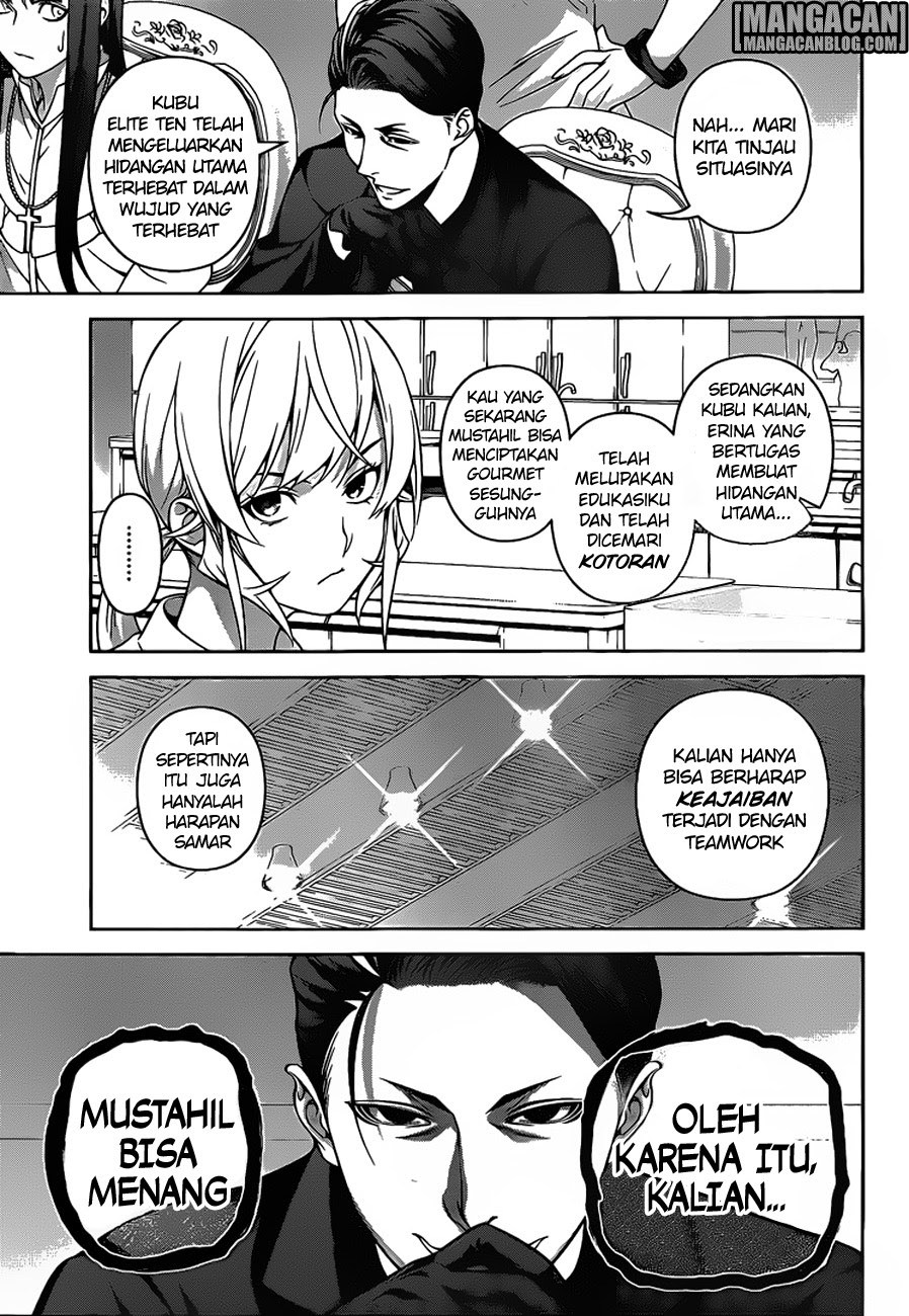 Shokugeki no Souma Chapter 256 Bahasa Indonesia