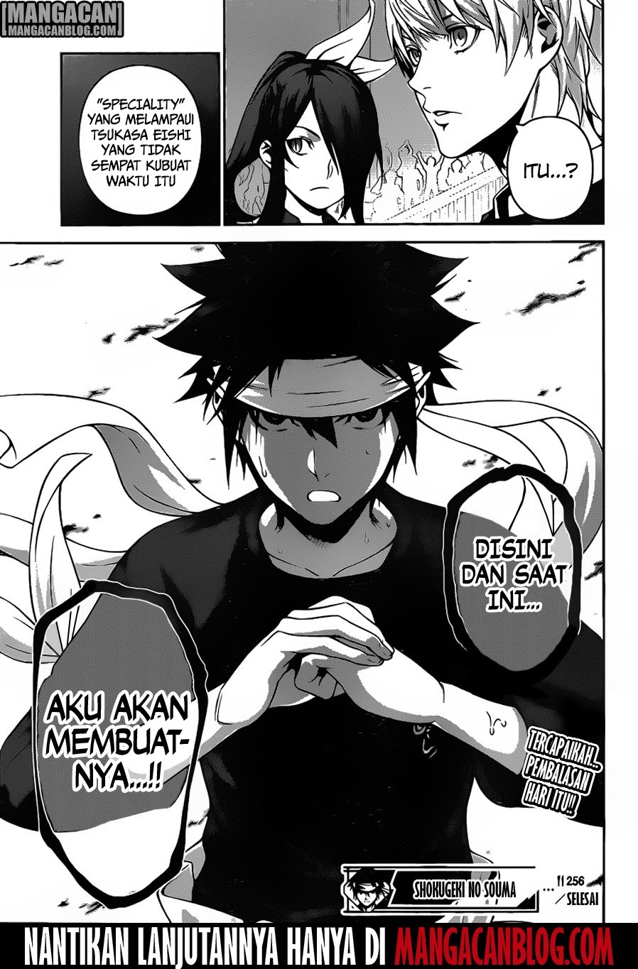 Shokugeki no Souma Chapter 256 Bahasa Indonesia