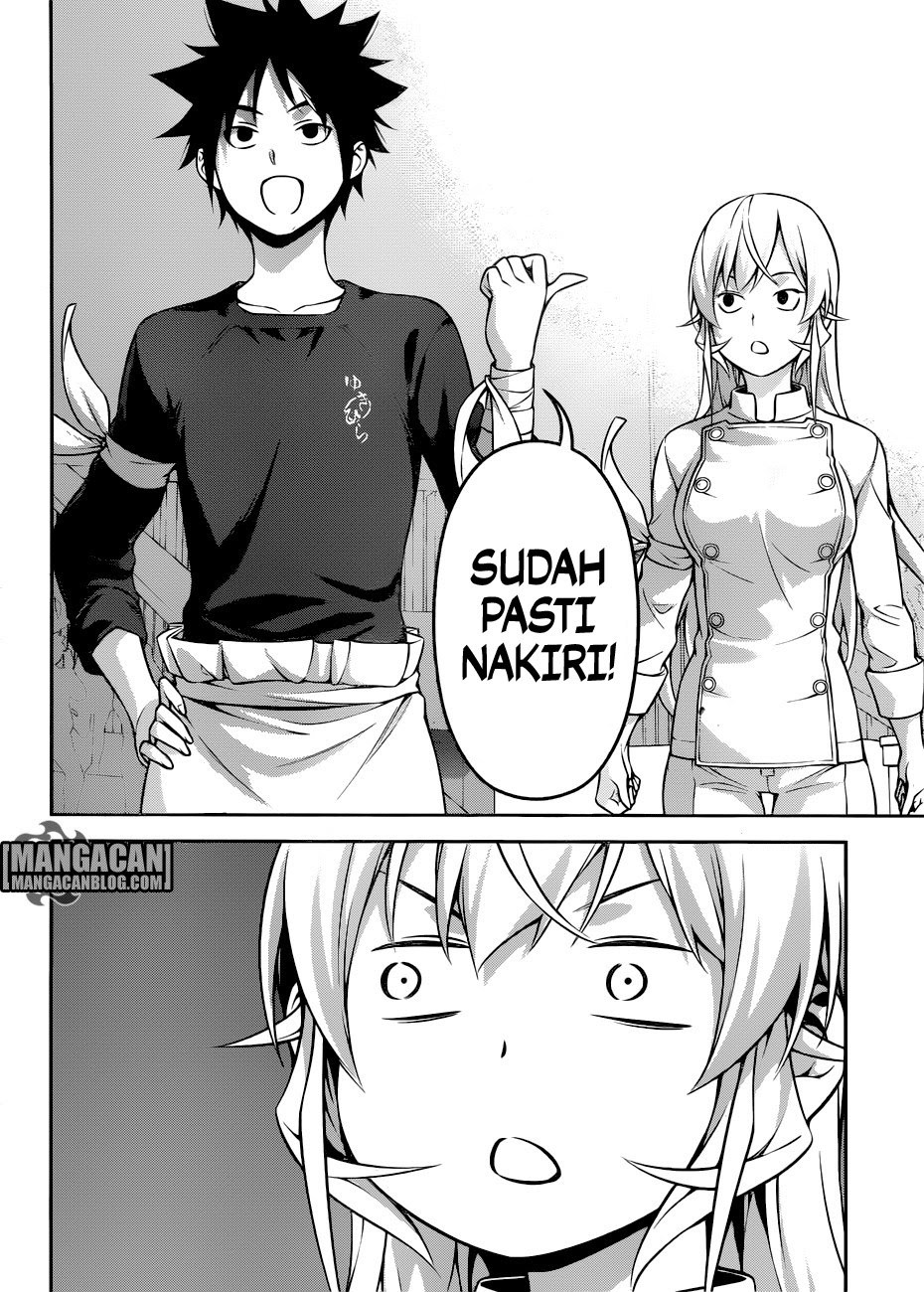 Shokugeki no Souma Chapter 263 Bahasa Indonesia
