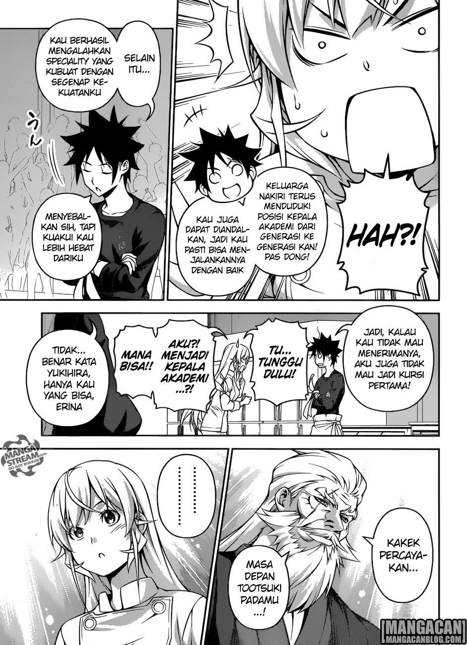 Shokugeki no Souma Chapter 263 Bahasa Indonesia
