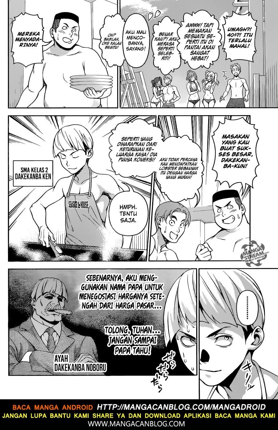 Shokugeki no Souma Chapter 280 Bahasa Indonesia