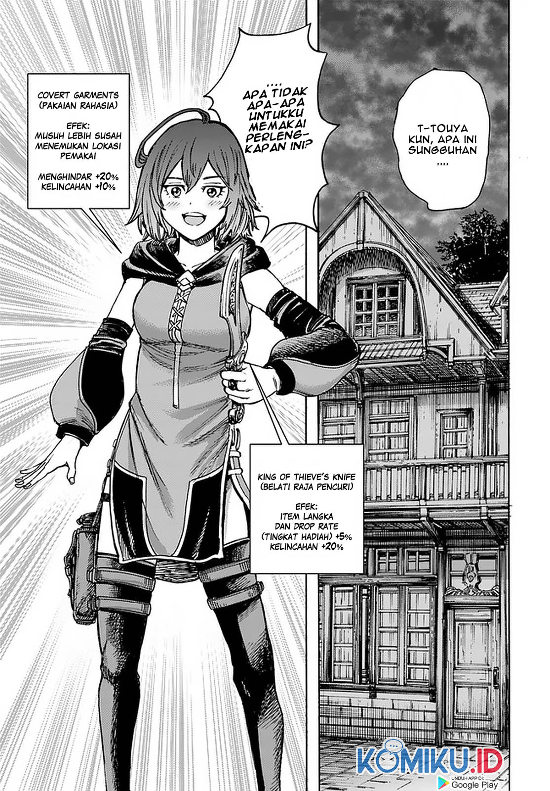 Shoukan Sareta Kenja wa Isekai o Iku ~ Saikyouna no wa Fuyou Zaiko no Aitemudeshita Chapter 21 Bahasa Indonesia