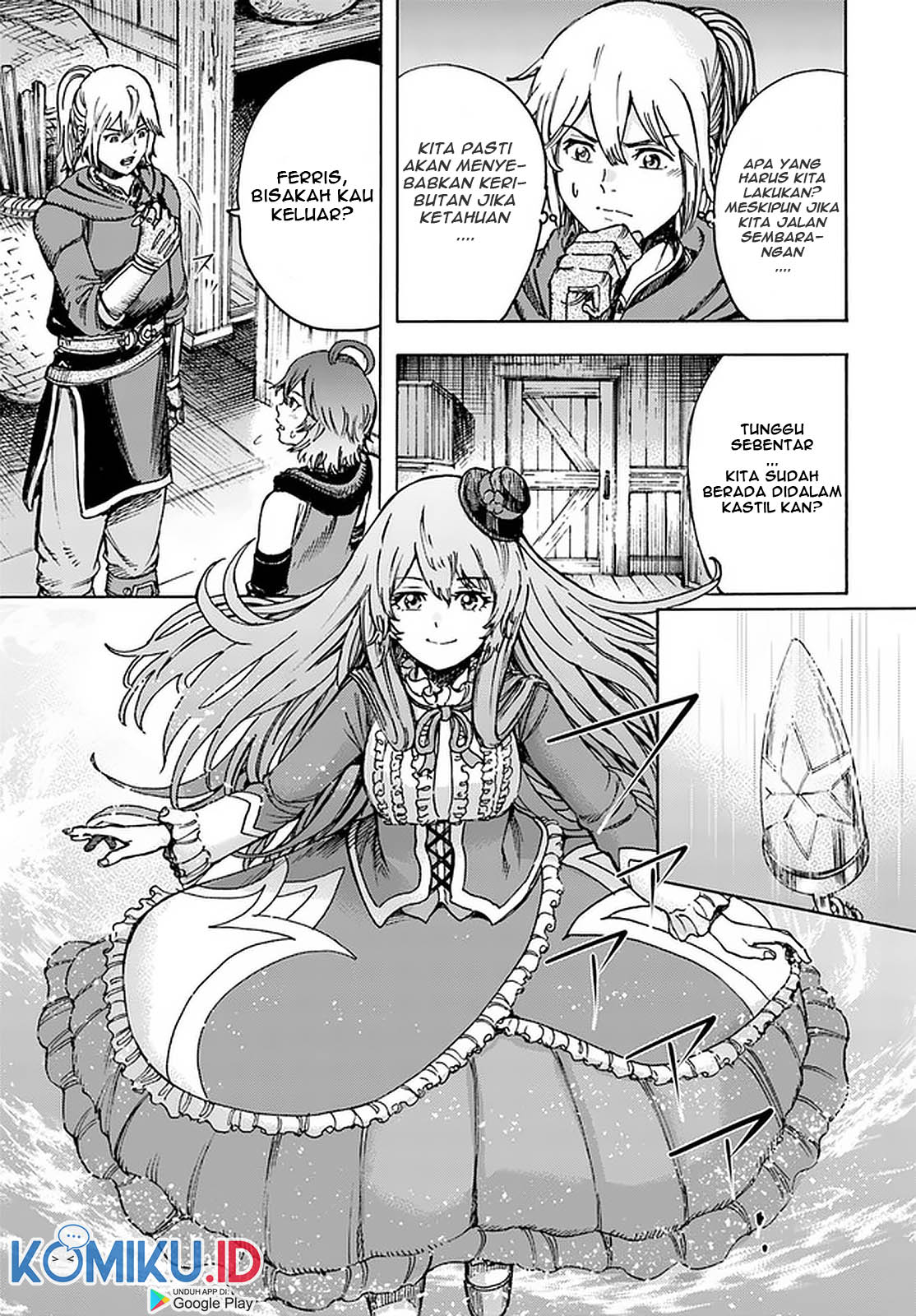 Shoukan Sareta Kenja wa Isekai o Iku ~ Saikyouna no wa Fuyou Zaiko no Aitemudeshita Chapter 21 Bahasa Indonesia