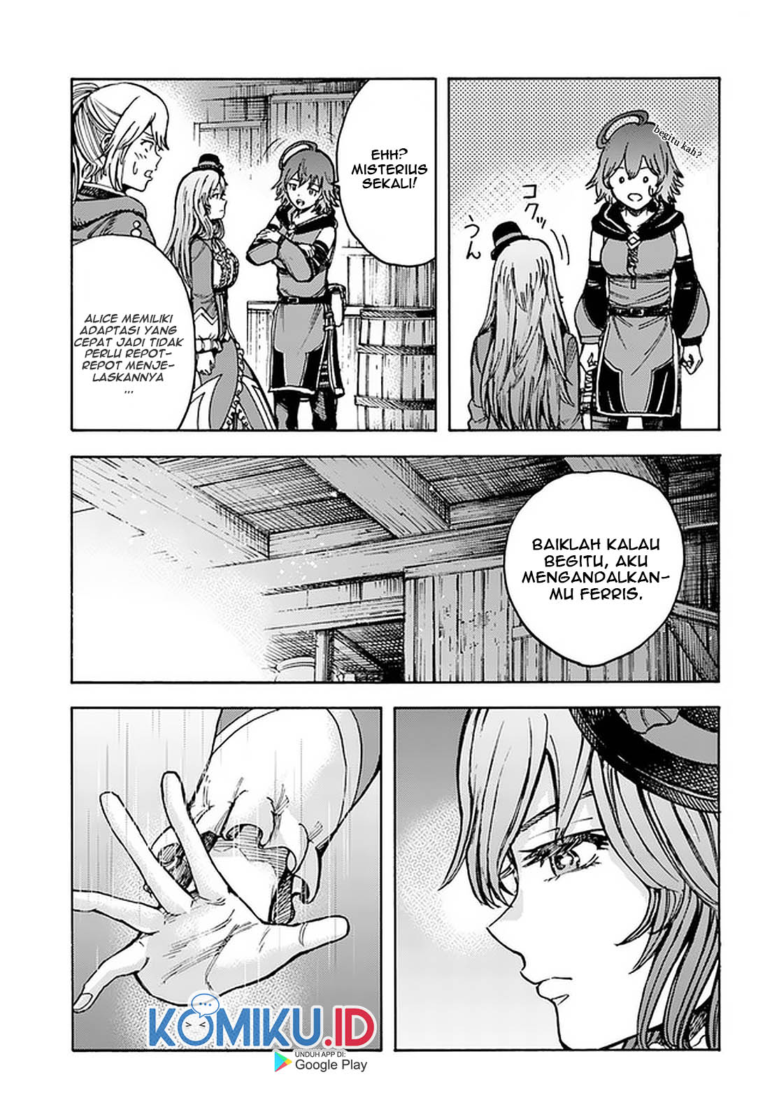 Shoukan Sareta Kenja wa Isekai o Iku ~ Saikyouna no wa Fuyou Zaiko no Aitemudeshita Chapter 21 Bahasa Indonesia