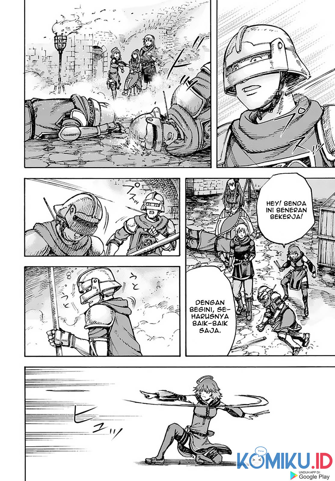 Shoukan Sareta Kenja wa Isekai o Iku ~ Saikyouna no wa Fuyou Zaiko no Aitemudeshita Chapter 21 Bahasa Indonesia