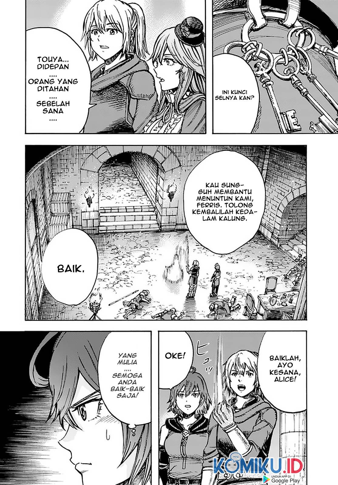 Shoukan Sareta Kenja wa Isekai o Iku ~ Saikyouna no wa Fuyou Zaiko no Aitemudeshita Chapter 21 Bahasa Indonesia