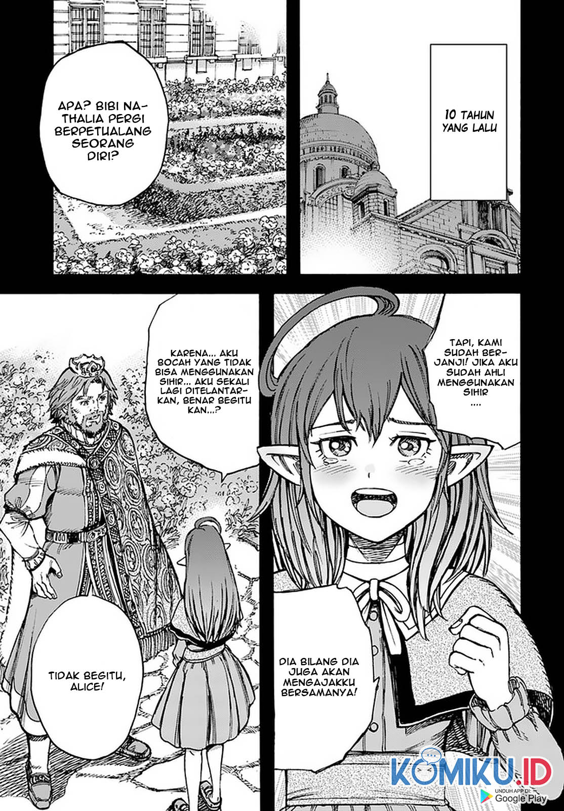 Shoukan Sareta Kenja wa Isekai o Iku ~ Saikyouna no wa Fuyou Zaiko no Aitemudeshita Chapter 21 Bahasa Indonesia