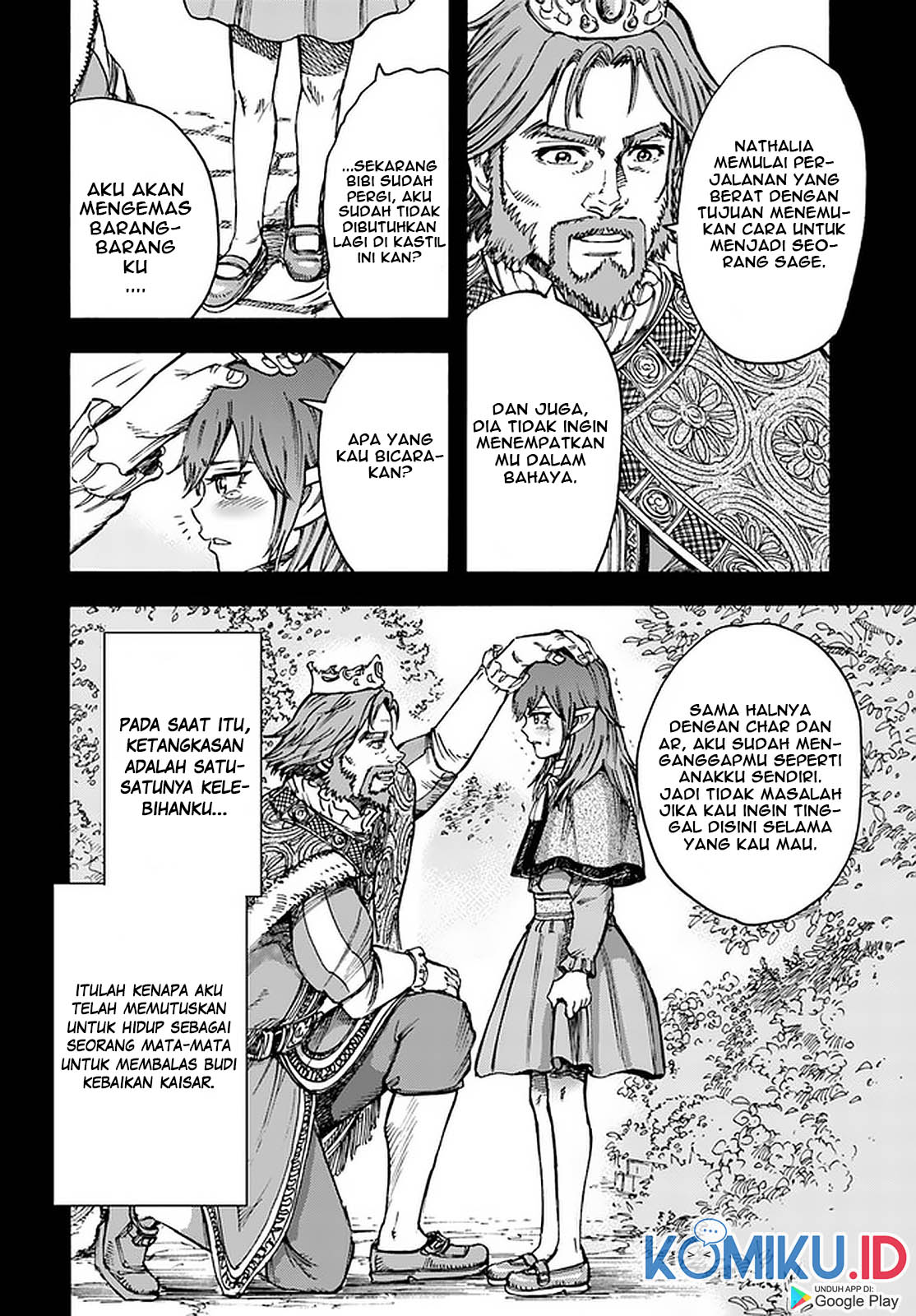 Shoukan Sareta Kenja wa Isekai o Iku ~ Saikyouna no wa Fuyou Zaiko no Aitemudeshita Chapter 21 Bahasa Indonesia