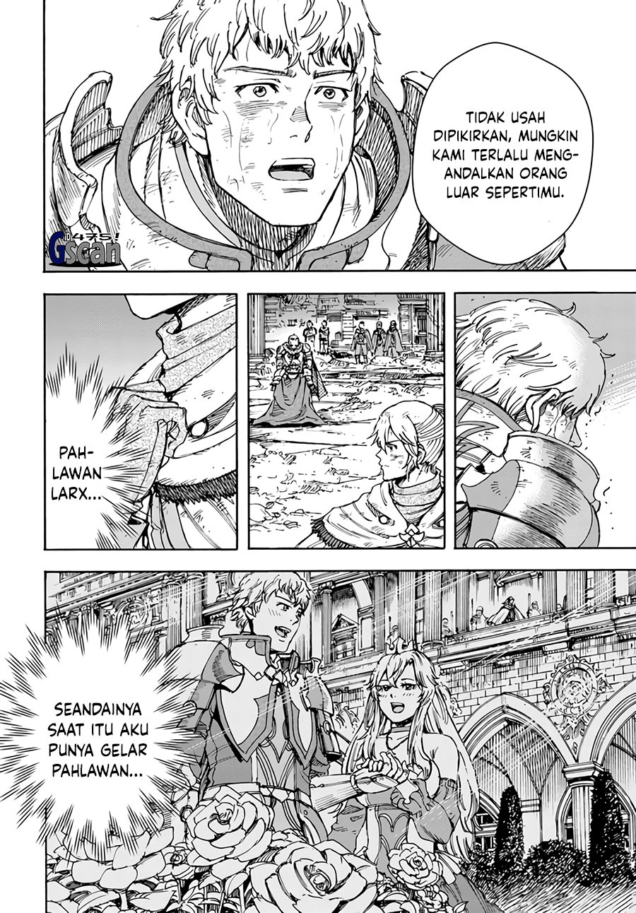 Shoukan Sareta Kenja wa Isekai o Iku ~ Saikyouna no wa Fuyou Zaiko no Aitemudeshita Chapter 34.2 Bahasa Indonesia