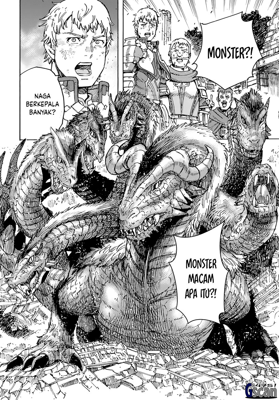 Shoukan Sareta Kenja wa Isekai o Iku ~ Saikyouna no wa Fuyou Zaiko no Aitemudeshita Chapter 34.2 Bahasa Indonesia