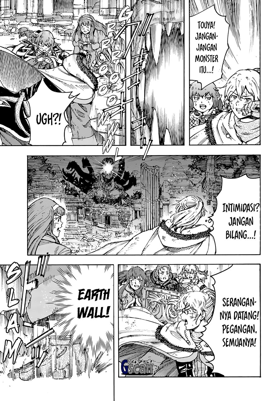 Shoukan Sareta Kenja wa Isekai o Iku ~ Saikyouna no wa Fuyou Zaiko no Aitemudeshita Chapter 34.2 Bahasa Indonesia