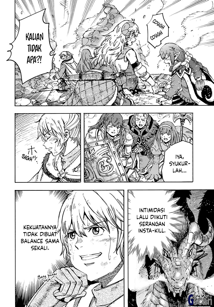 Shoukan Sareta Kenja wa Isekai o Iku ~ Saikyouna no wa Fuyou Zaiko no Aitemudeshita Chapter 34.2 Bahasa Indonesia