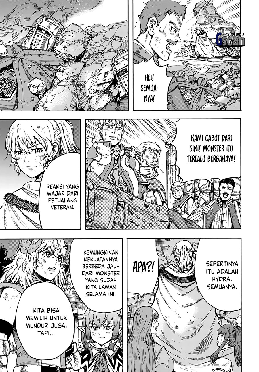 Shoukan Sareta Kenja wa Isekai o Iku ~ Saikyouna no wa Fuyou Zaiko no Aitemudeshita Chapter 34.2 Bahasa Indonesia