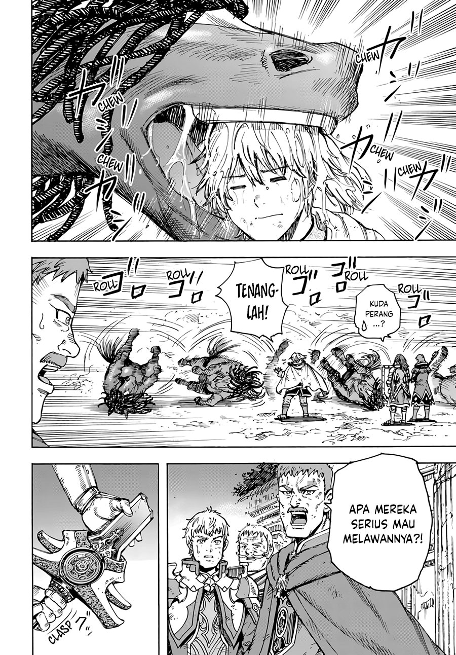 Shoukan Sareta Kenja wa Isekai o Iku ~ Saikyouna no wa Fuyou Zaiko no Aitemudeshita Chapter 34.2 Bahasa Indonesia