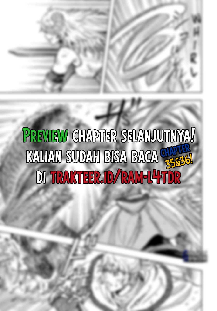 Shoukan Sareta Kenja wa Isekai o Iku ~ Saikyouna no wa Fuyou Zaiko no Aitemudeshita Chapter 34.2 Bahasa Indonesia