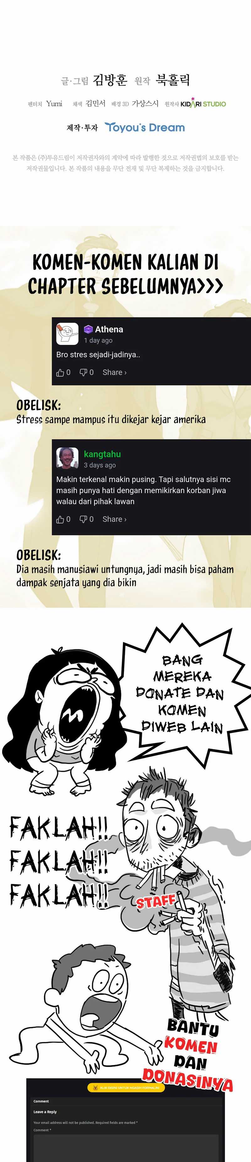 Should I Make You a Nuclear Weapon? Chapter 51 Bahasa Indonesia