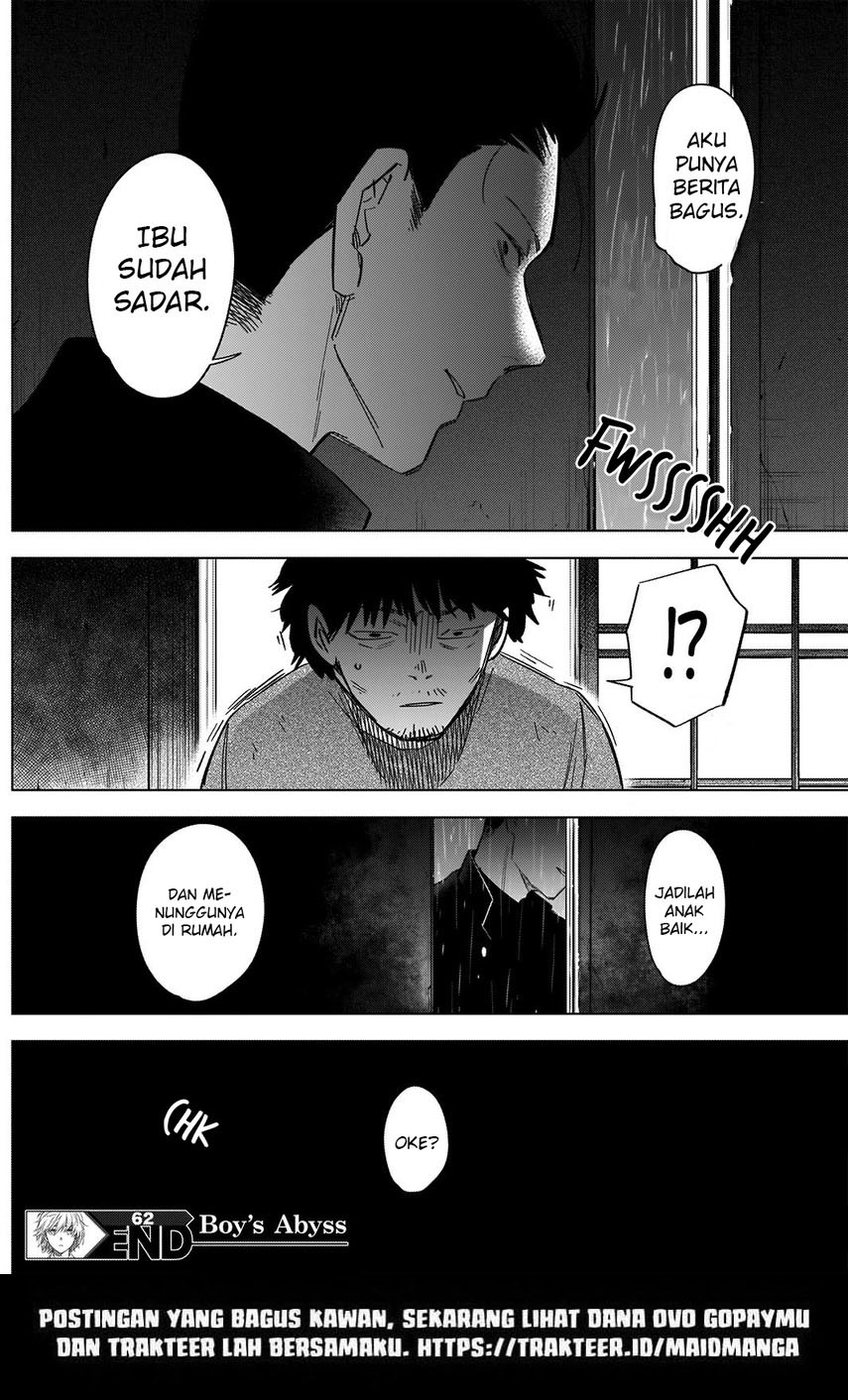 Shounen no Abyss Chapter 62 Bahasa Indonesia