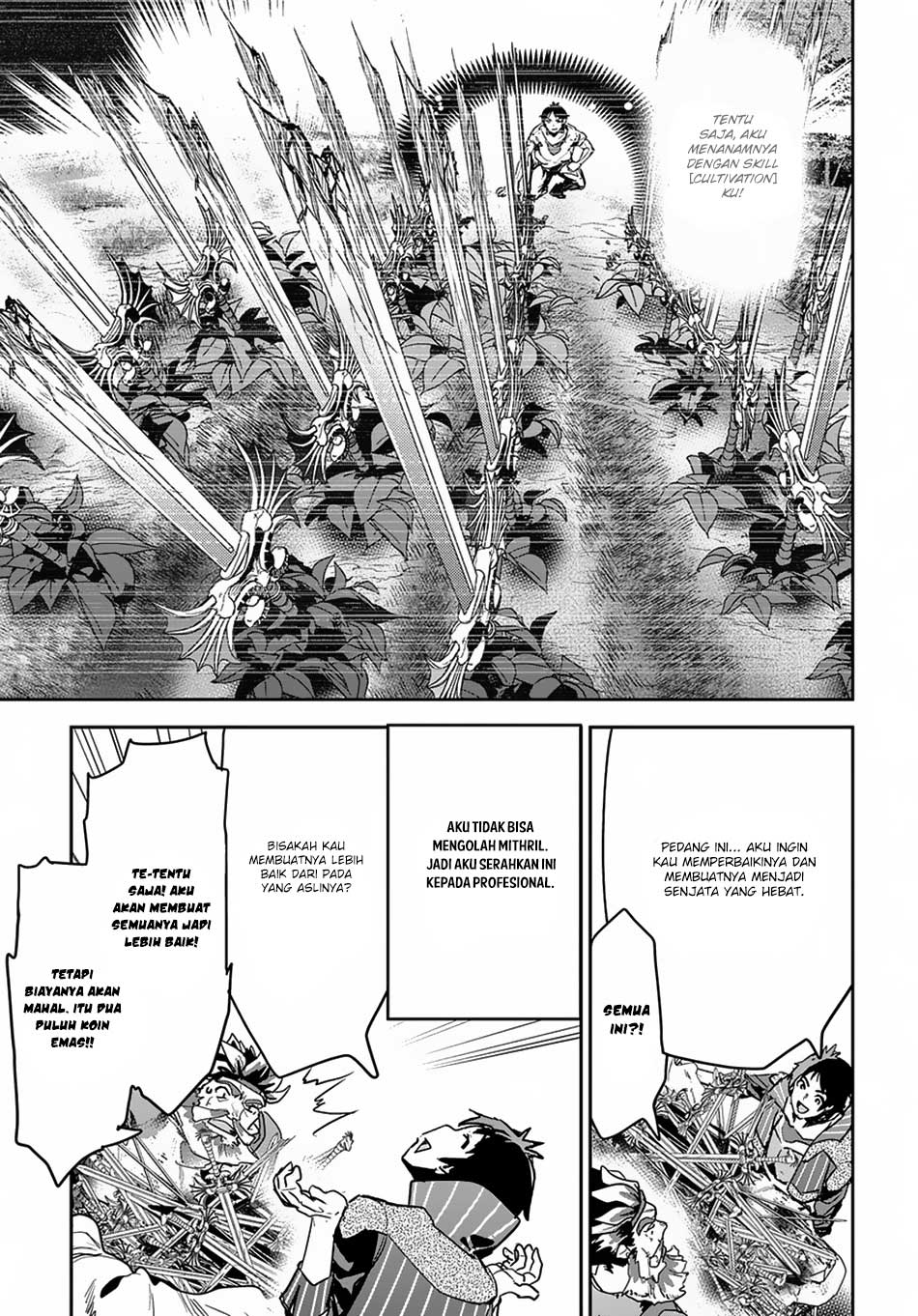 Shounin Yuusha wa Isekai o Gyuujiru! – Saibai Skill de Nandemo Fuyashi Chaimasu chapter 4