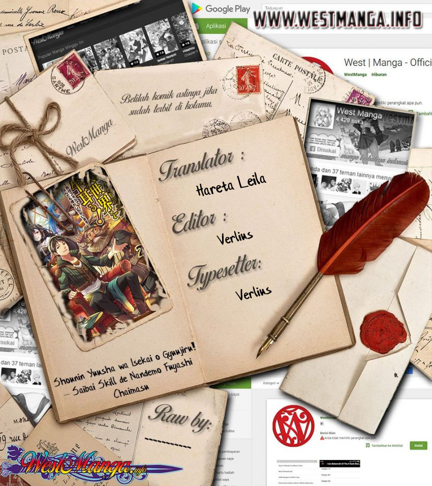 Shounin Yuusha wa Isekai o Gyuujiru! – Saibai Skill de Nandemo Fuyashi Chaimasu Chapter 09 Bahasa Indonesia