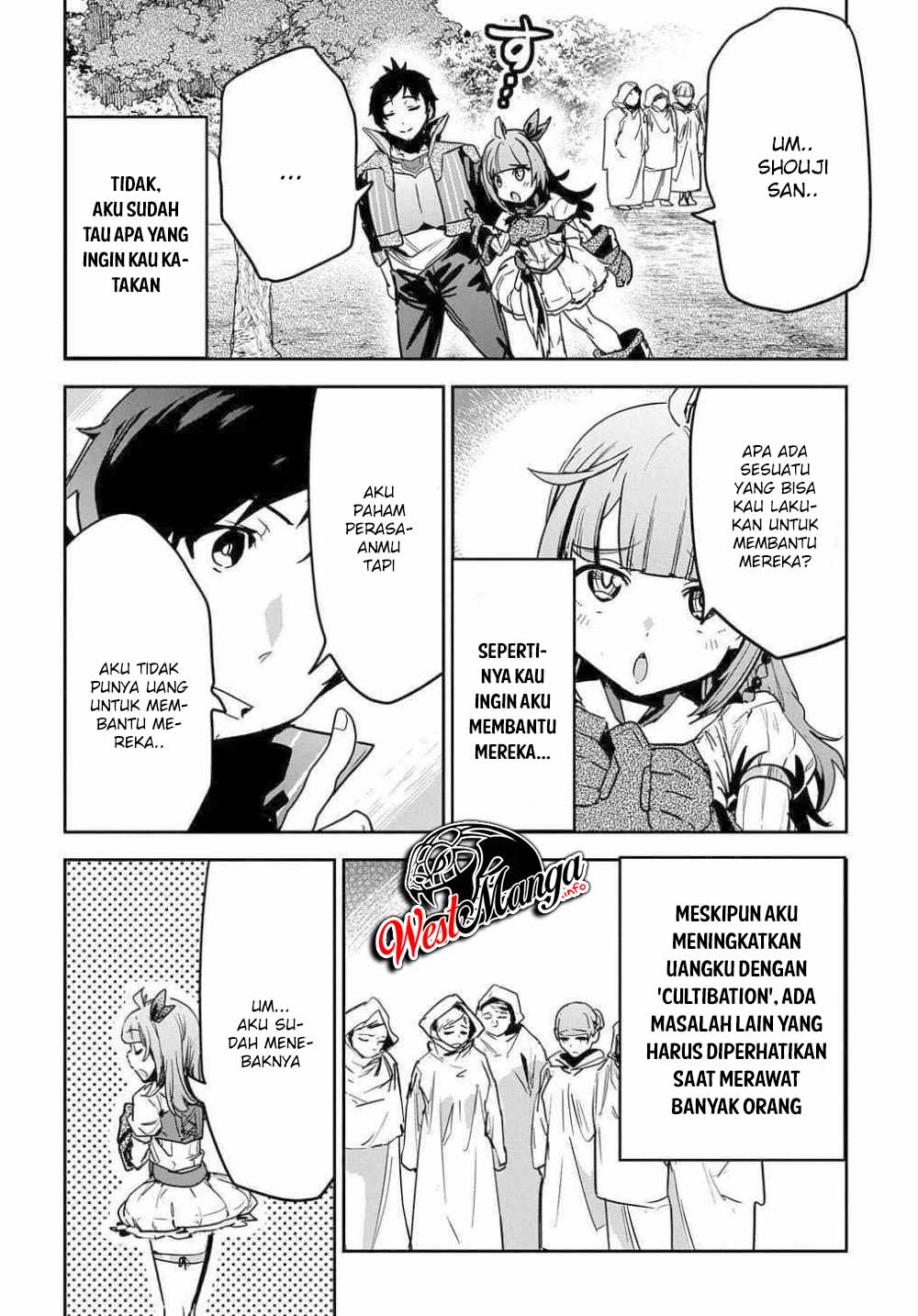 Shounin Yuusha wa Isekai o Gyuujiru! – Saibai Skill de Nandemo Fuyashi Chaimasu Chapter 09 Bahasa Indonesia